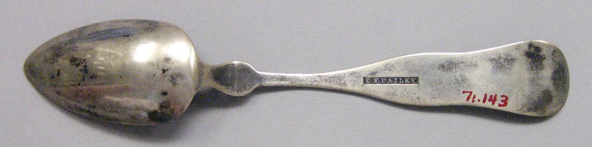 1971.0143 Silver Spoon underside