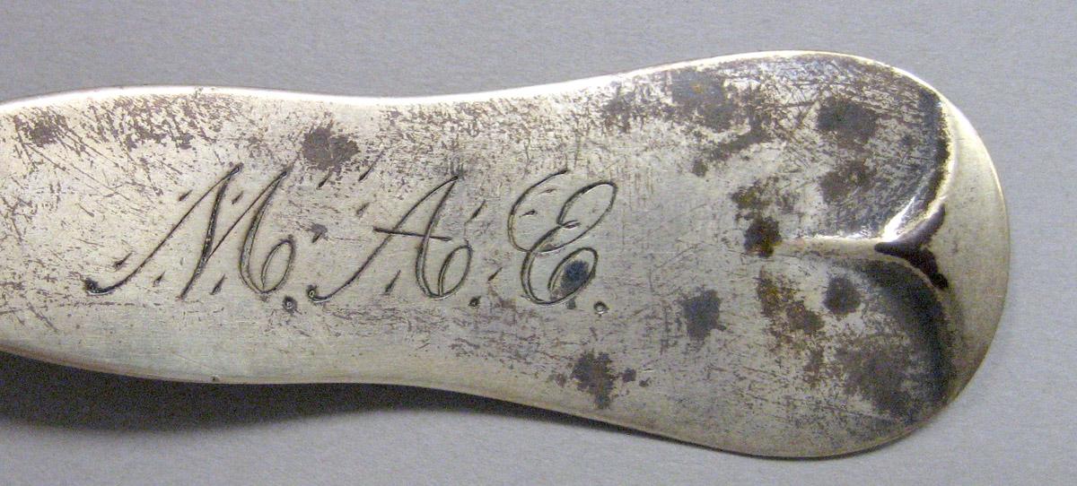 1971.0143 Silver Spoon engraving