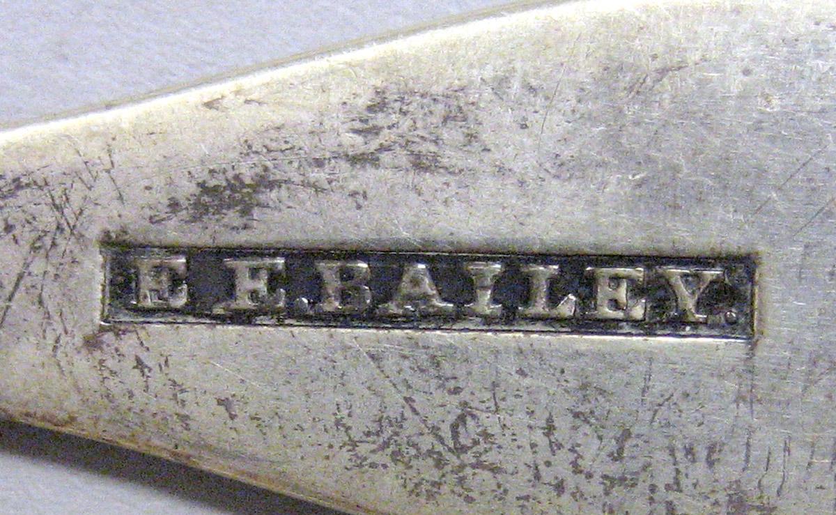 1971.0143 Silver Spoon mark