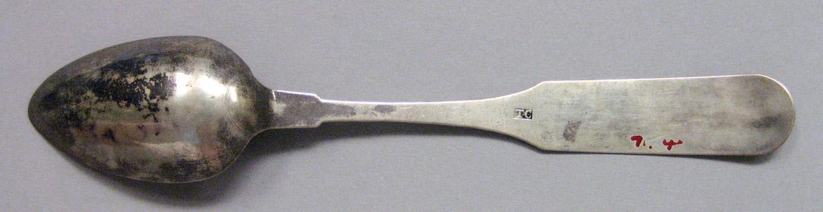 1971.0145 Silver Spoon underside
