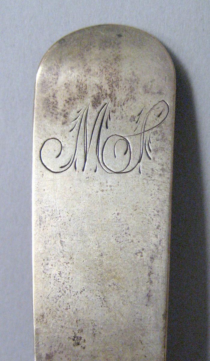 1971.0145 Silver Spoon engraving