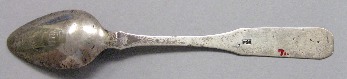 1971.0146 Silver Spoon underside