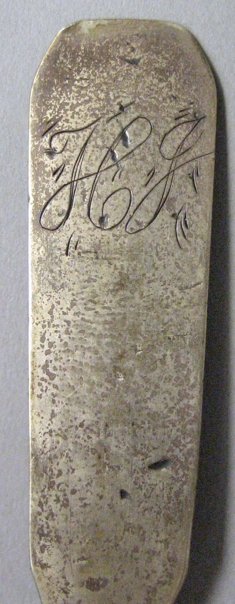 1971.0146 Silver Spoon engraving