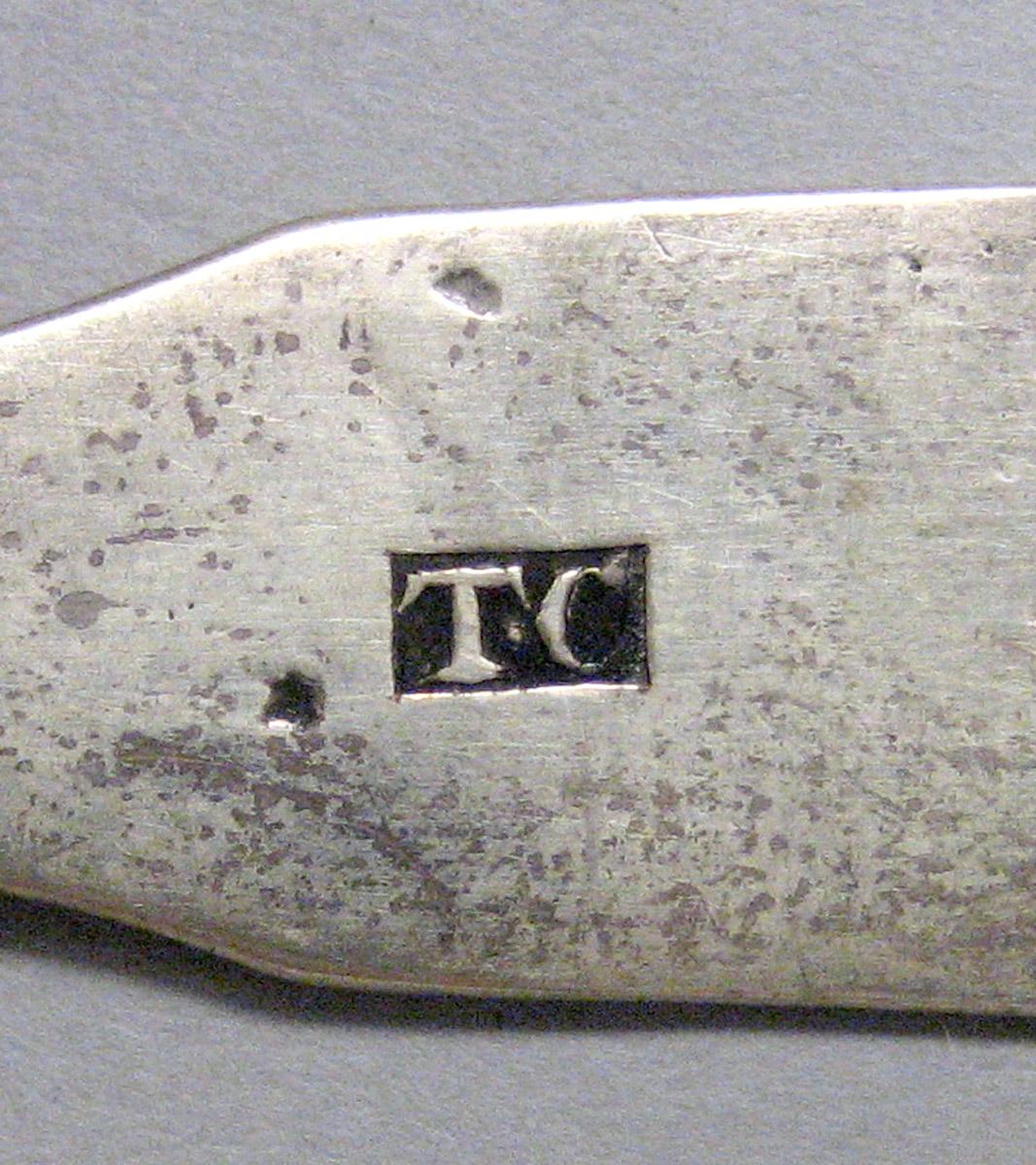 1971.0146 Silver Spoon mark