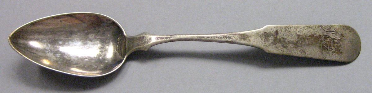 1971.0148.001 Silver Spoon upper surface