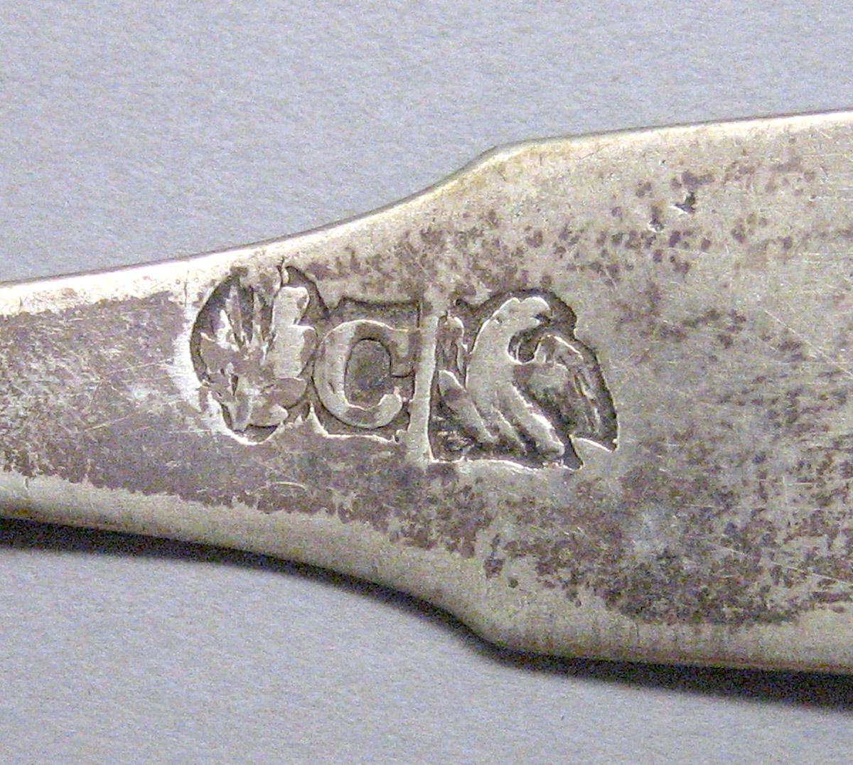 1971.0148.001 Silver Spoon mark