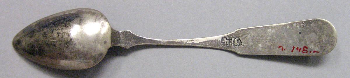 1971.0148.002 Silver Spoon underside