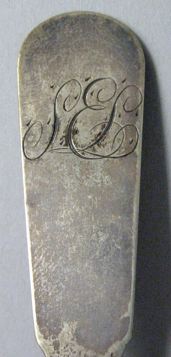 1971.0148.002 Silver Spoon engraving