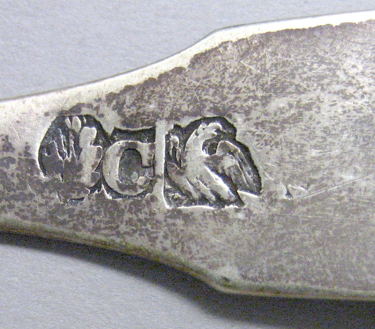 1971.0148.002 Silver Spoon mark