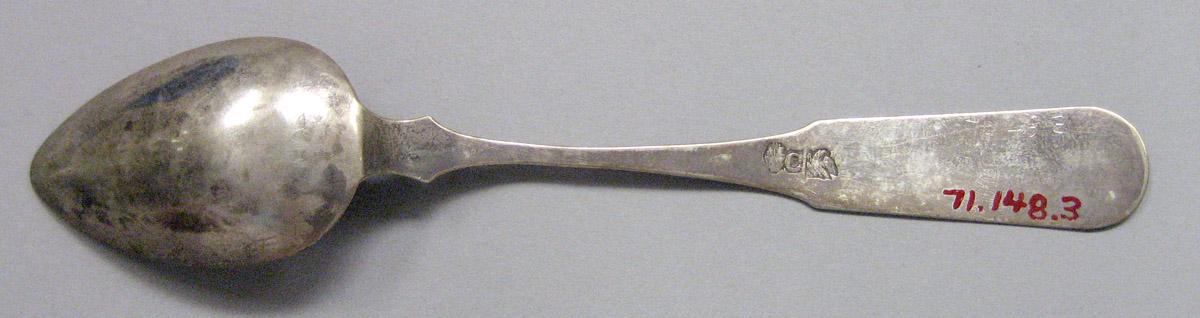 1971.0148.003 Silver Spoon underside