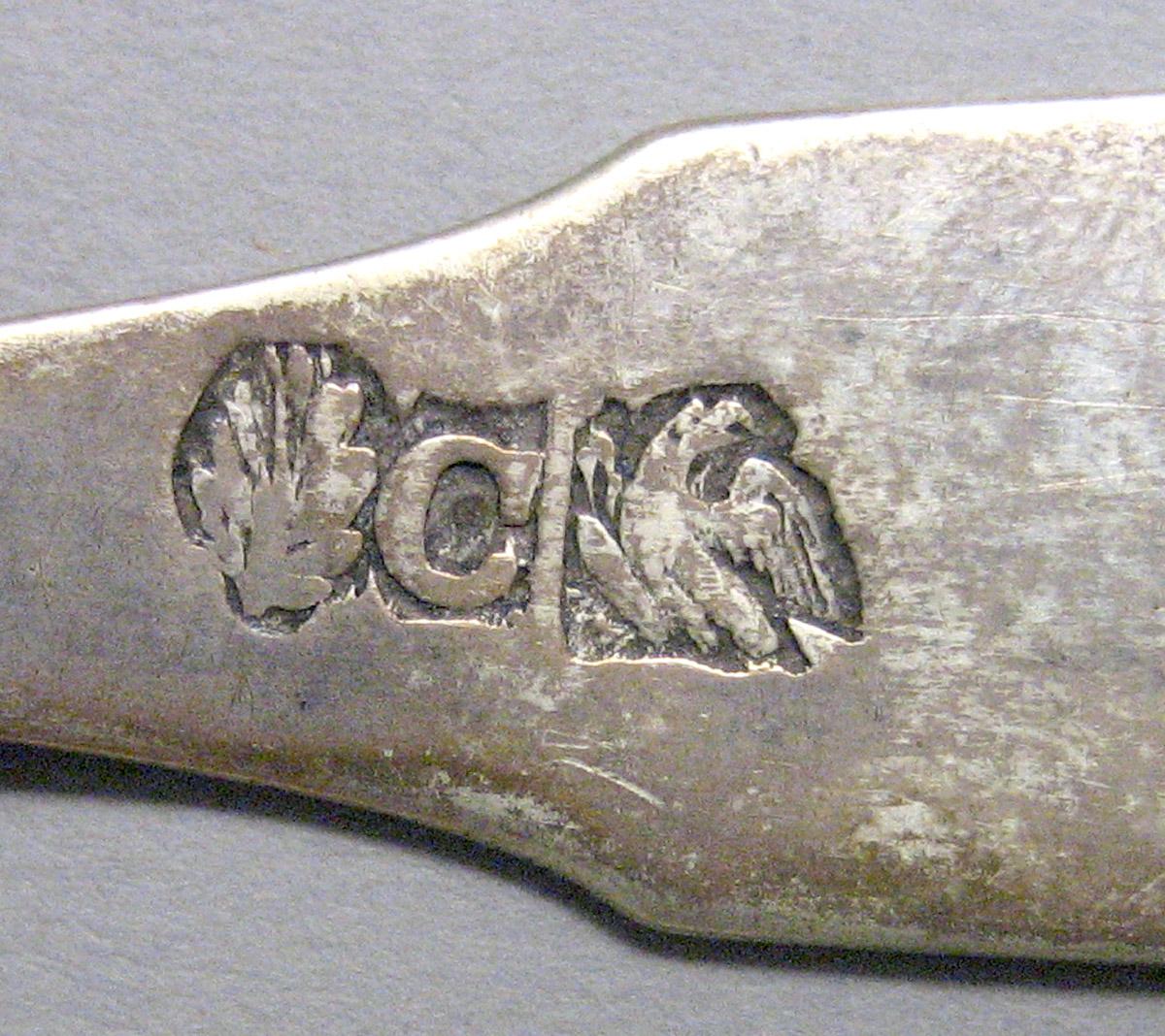 1971.0148.003 Silver Spoon mark