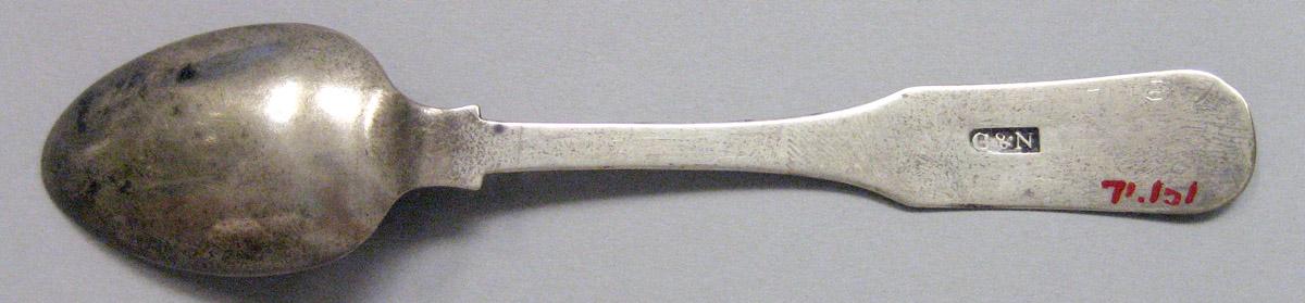 1971.0151 Silver Spoon underside