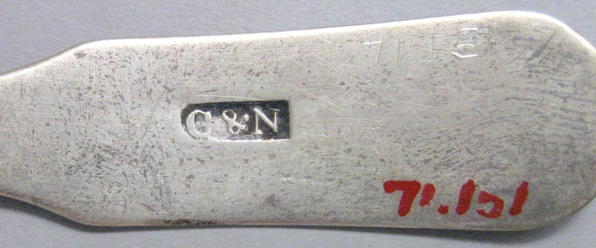 1971.0151 Silver Spoon mark