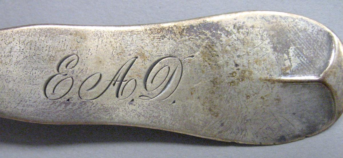 1971.0152 Silver Spoon engraving