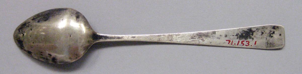 1971.0153.001 Silver Spoon underside