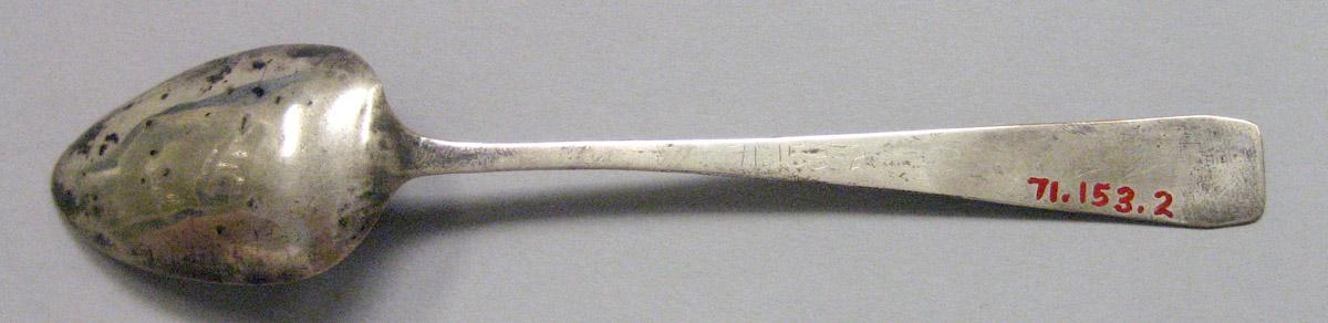 1971.0153.002 Silver Spoon underside