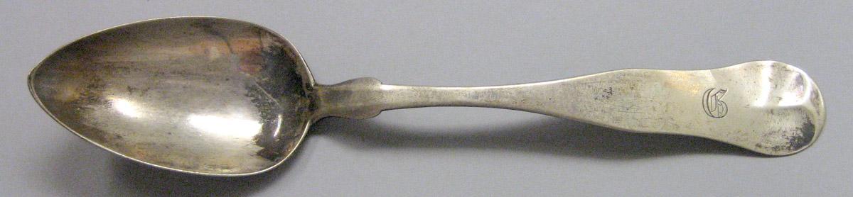 1971.0154.001 Silver Spoon upper surface