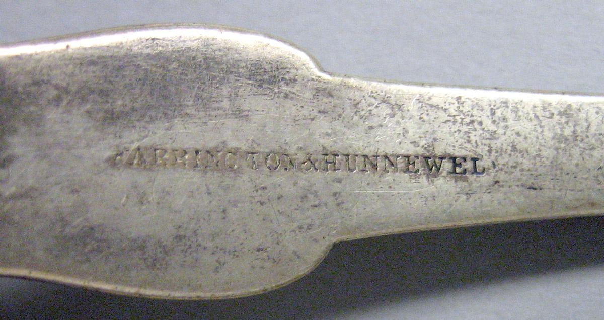 1971.0154.001 Silver Spoon mark