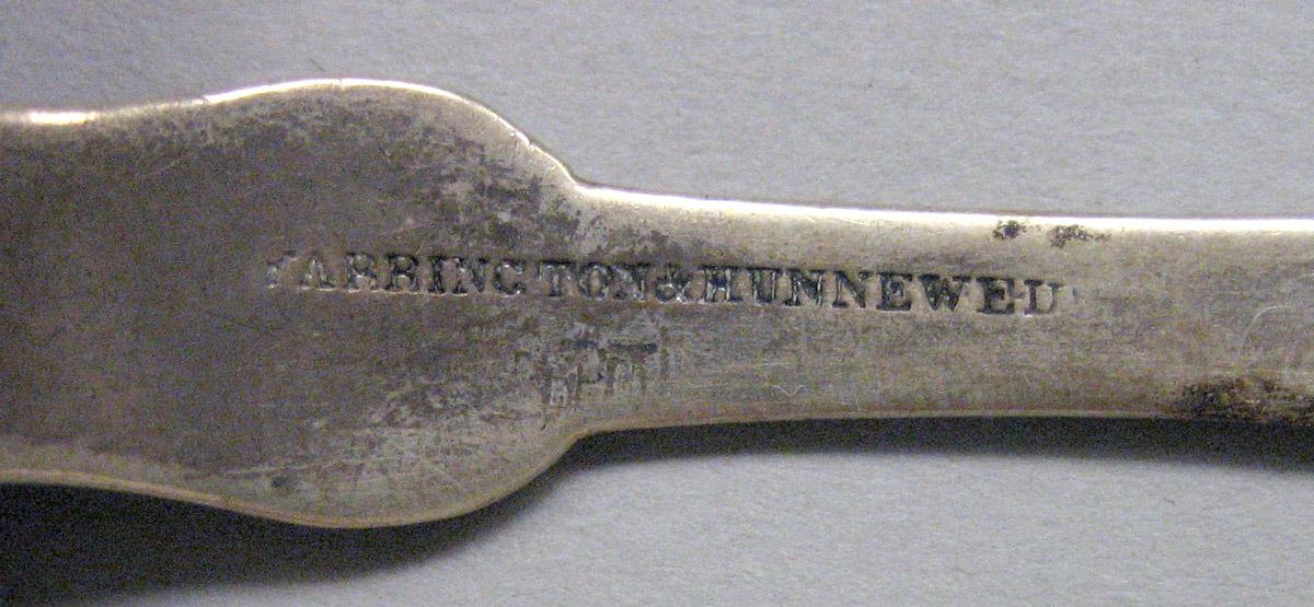 1971.0155.001 Silver Spoon mark