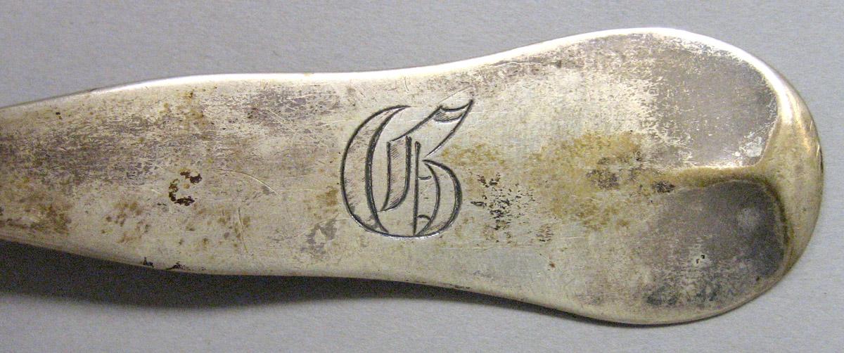 1971.0155.002 Silver Spoon engraving