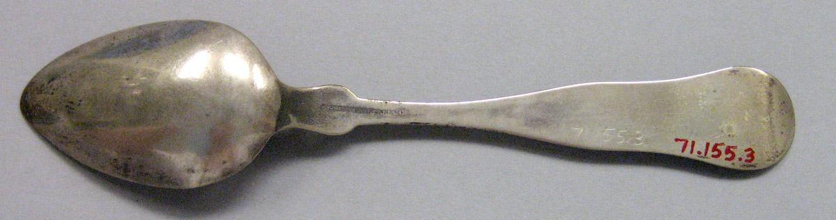 1971.0155.003 Silver Spoon underside