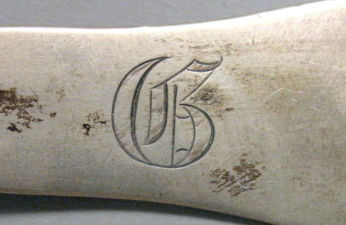 1971.0155.003 Silver Spoon engraving