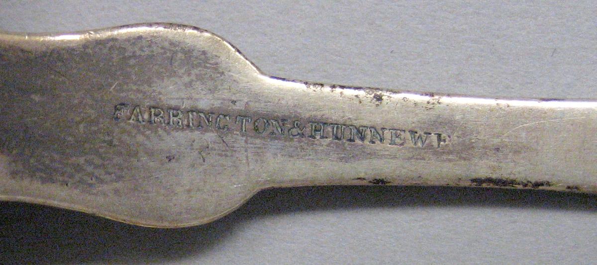 1971.0155.003 Silver Spoon mark