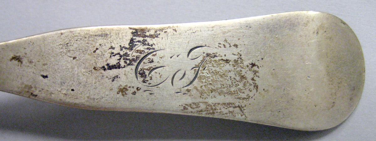 1971.0156 Silver Spoon engraving