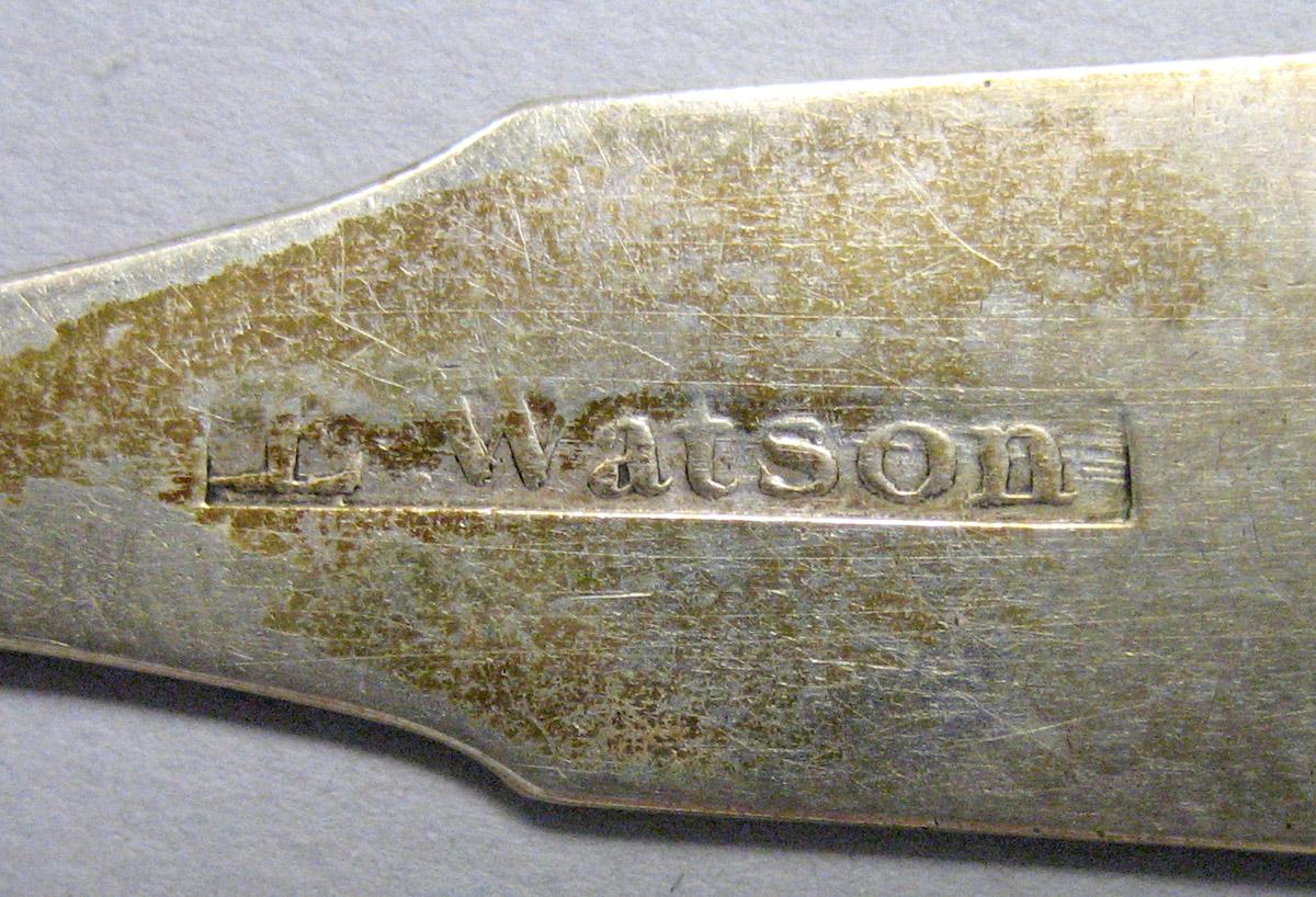 1971.0157 Silver Spoon mark