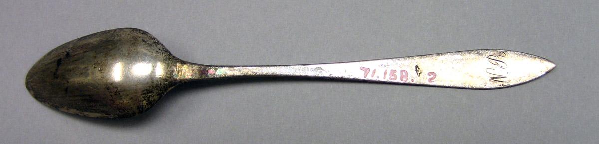 1971.0158.002 Silver Spoon underside