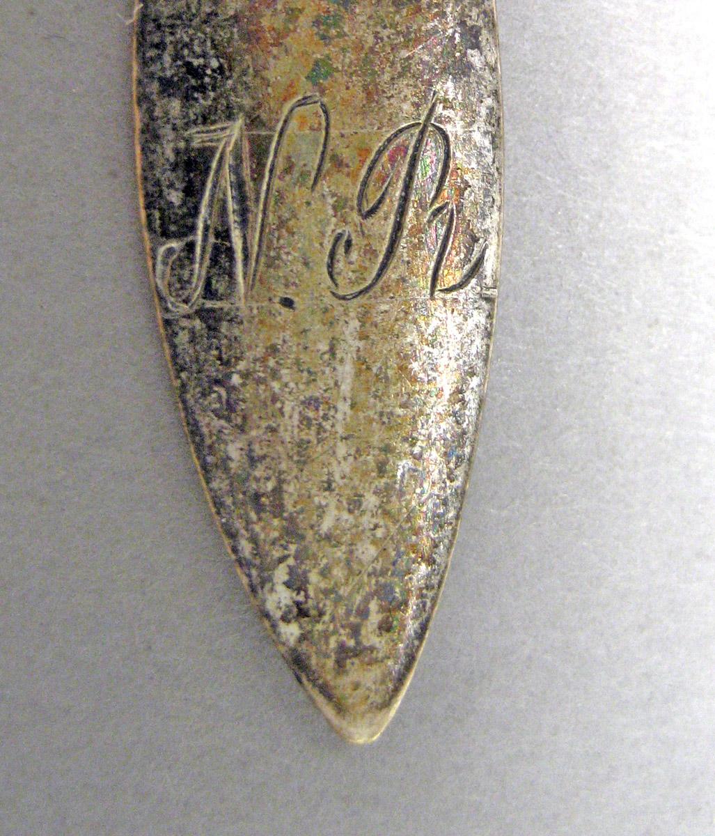 1971.0158.002 Silver Spoon engraving