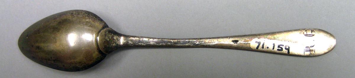 1971.0159 Silver Spoon underside