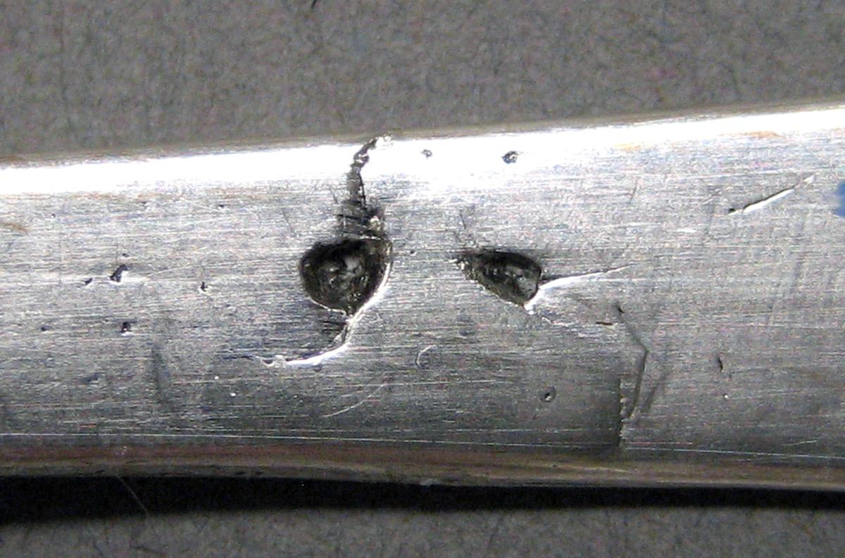1971.0160 Silver Spoon mark