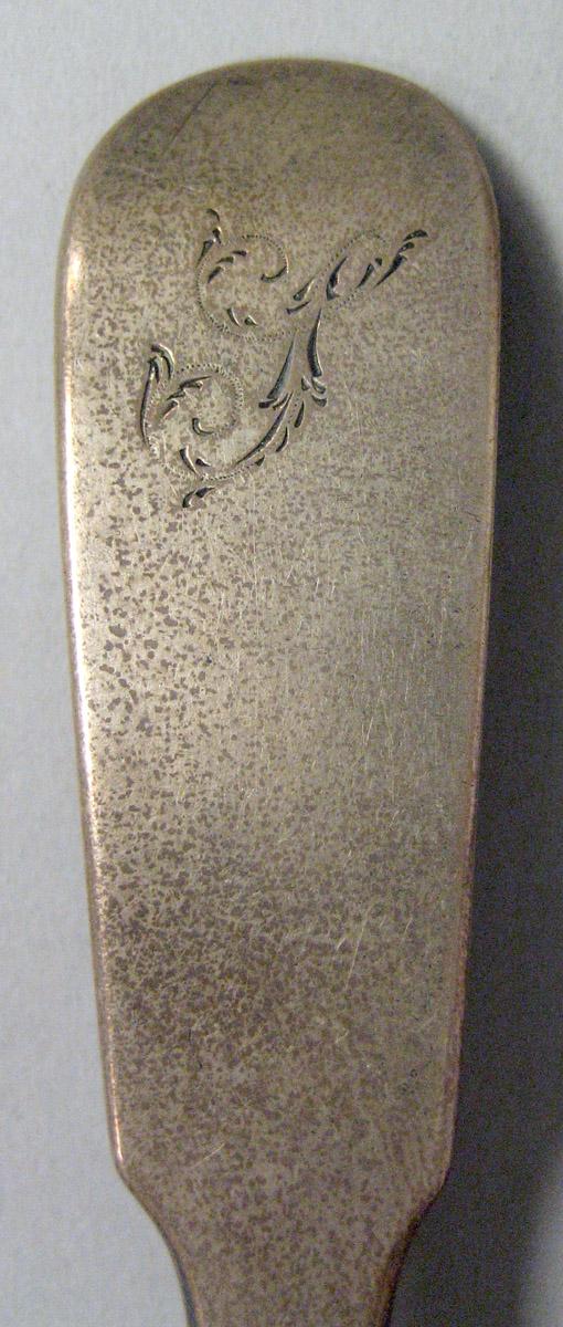 1971.0161 Silver Spoon engraving
