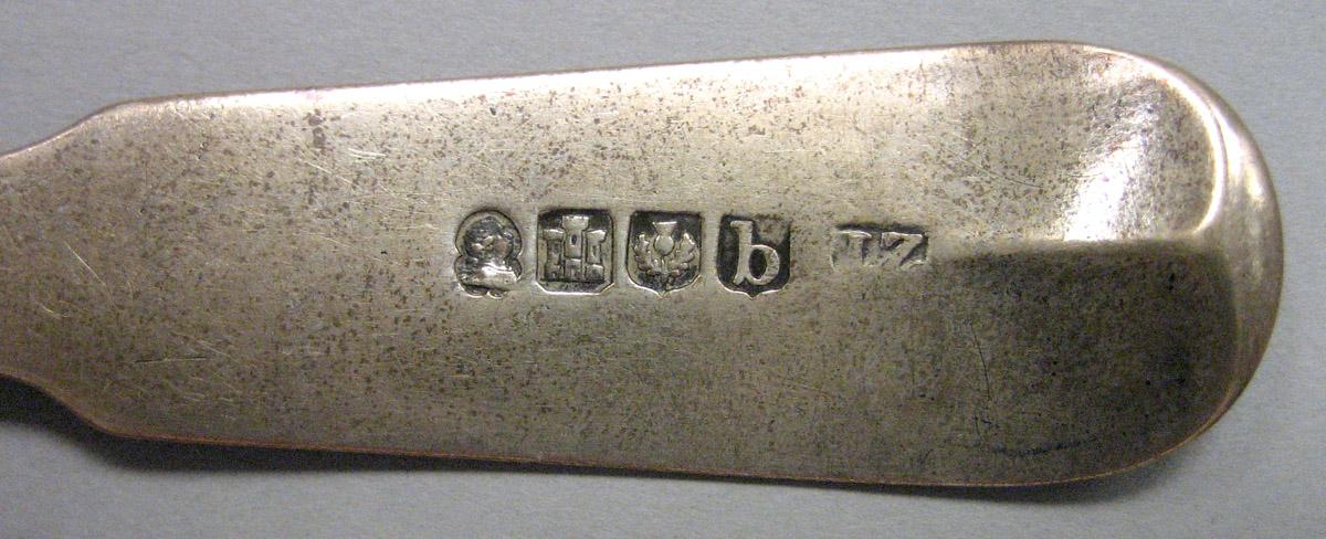 1971.0161 Silver Spoon mark