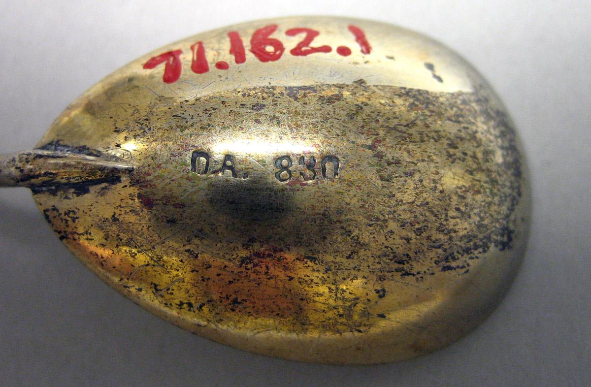 1971.0162.001 Silver Spoon mark