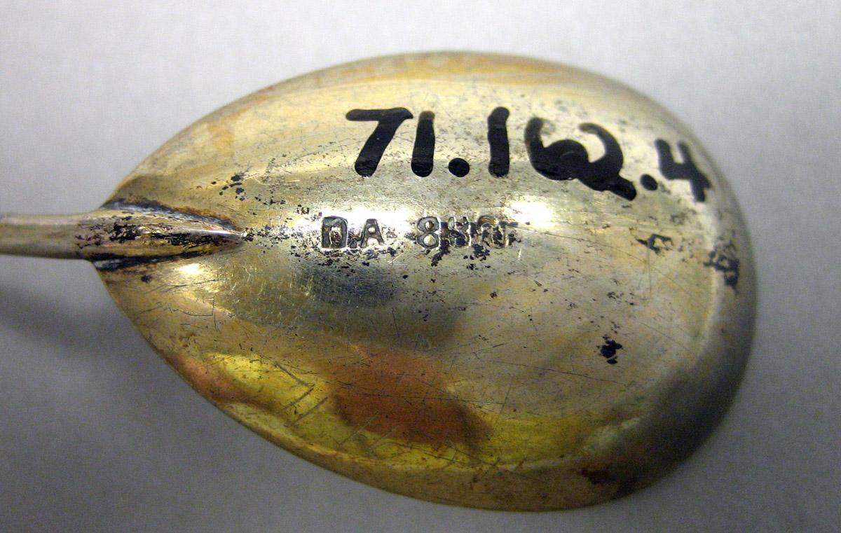 1971.0162.004 Silver Spoon mark