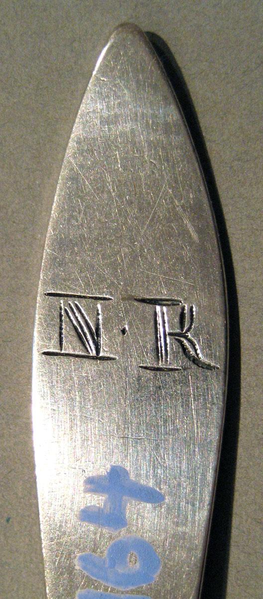1971.0164 Silver Spoon engraving