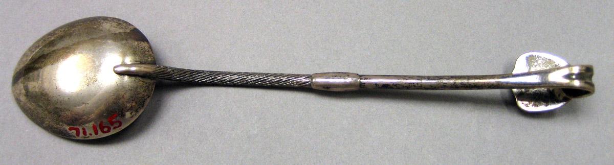 1970.0165 Silver Spoon underside