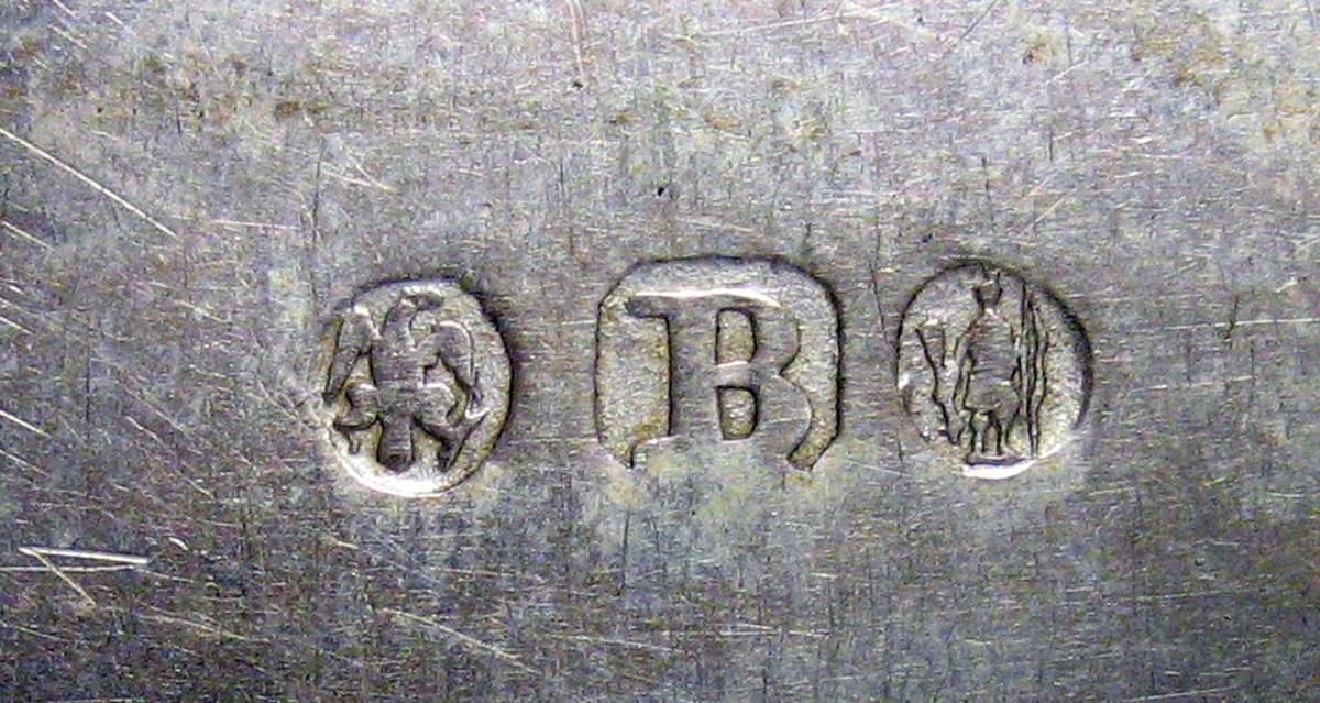 1971.0166.001 Silver Spoon mark