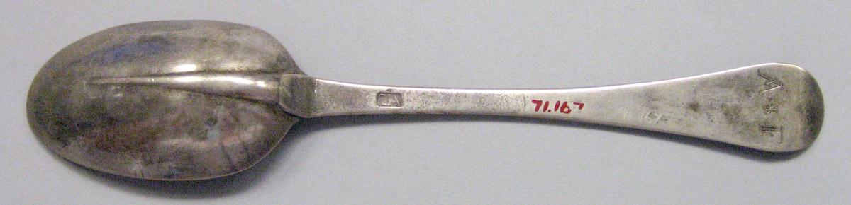 1971.0167 Silver Spoon underside