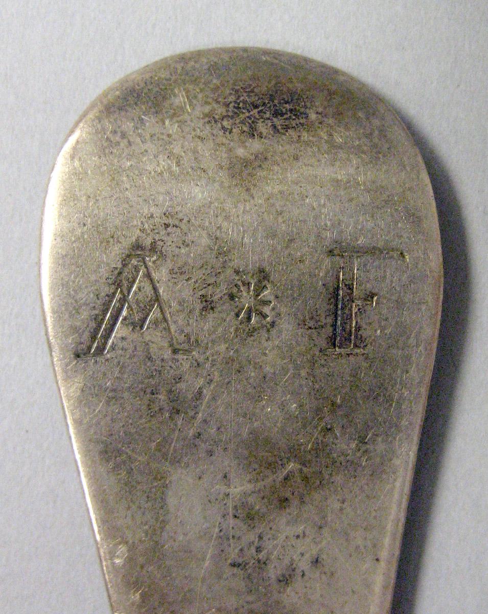 1971.0167 Silver Spoon engraving