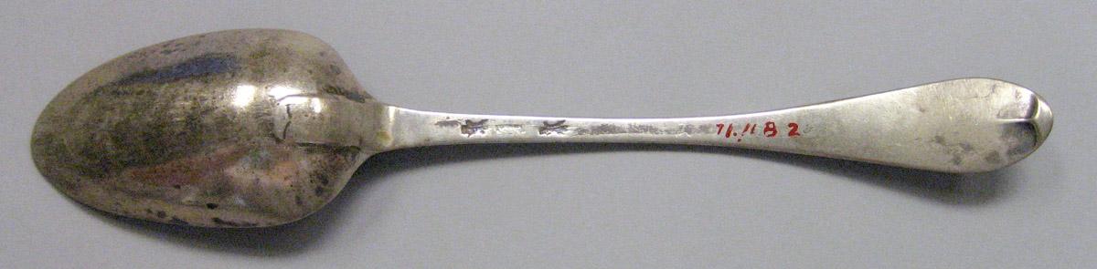 1971.0168.002 Silver Spoon underside