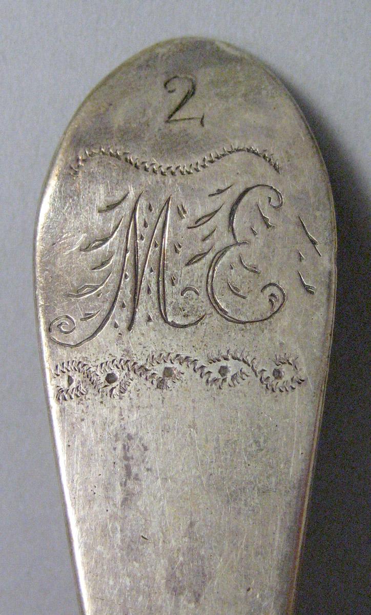 1971.0168.002 Silver Spoon engraving