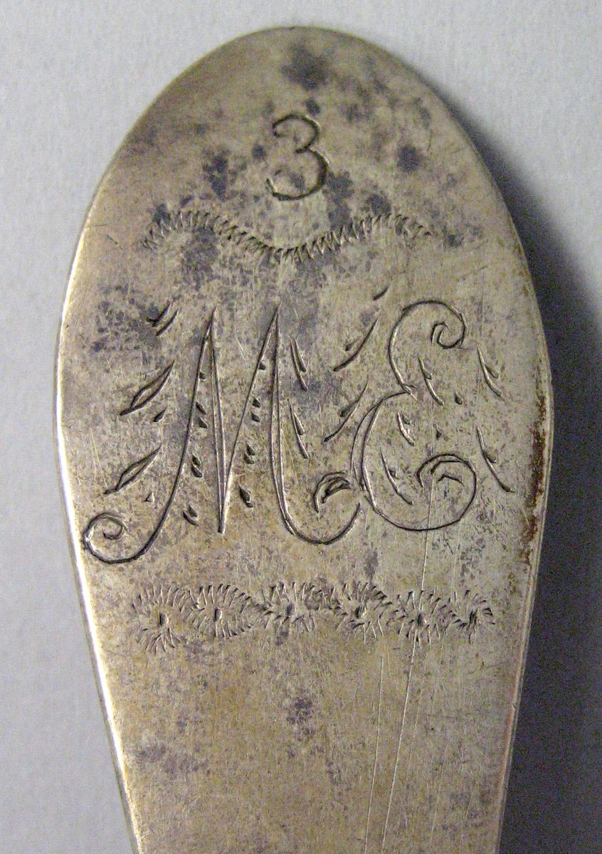 1971.0168.003 Silver Spoon engraving