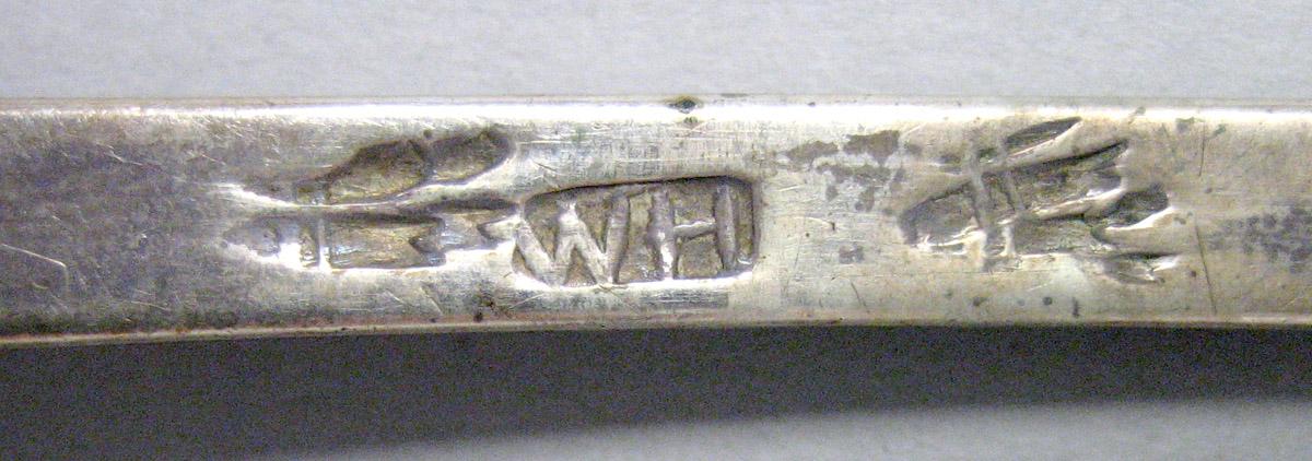1971.0168.003 Silver Spoon mark