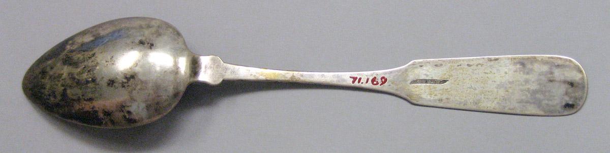 1971.0169 Silver Spoon underside