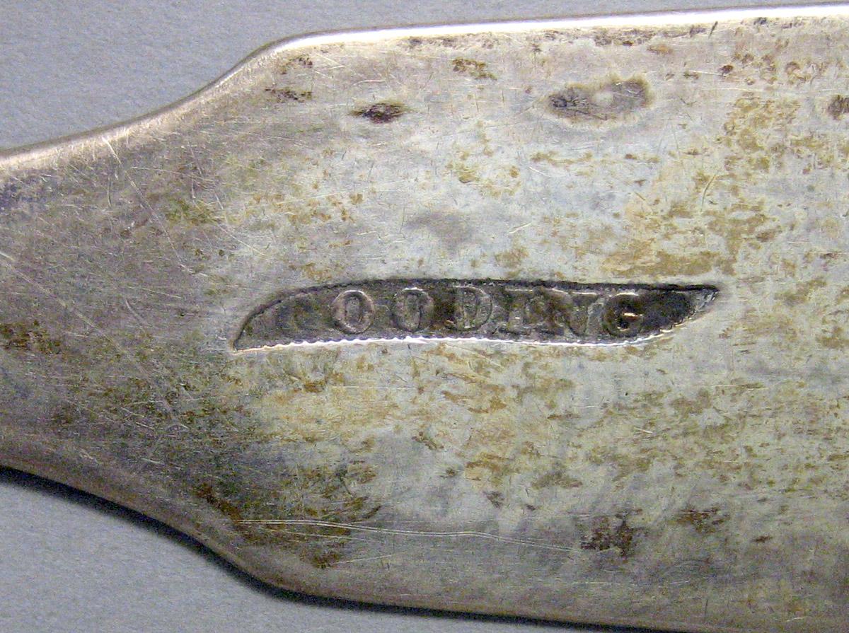 1971.0169 Silver Spoon mark