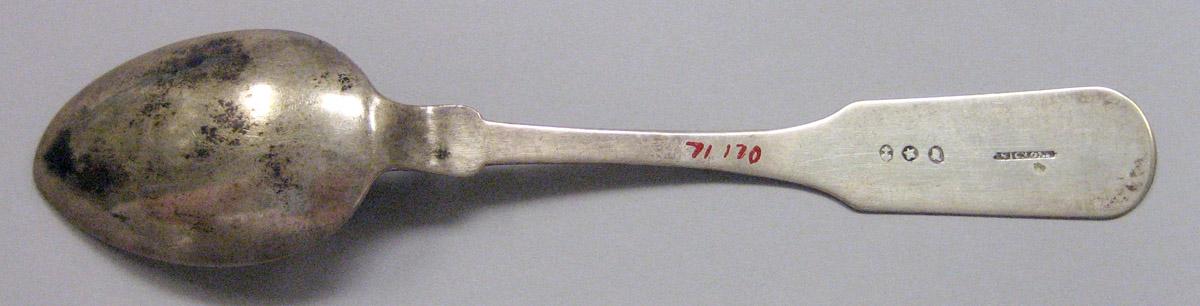 1971.0170 Silver Spoon underside