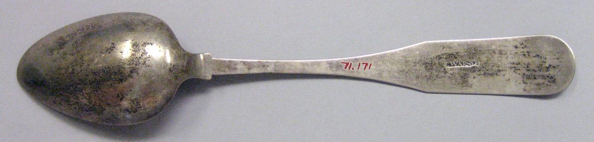 1971.0171 Silver Spoon underside